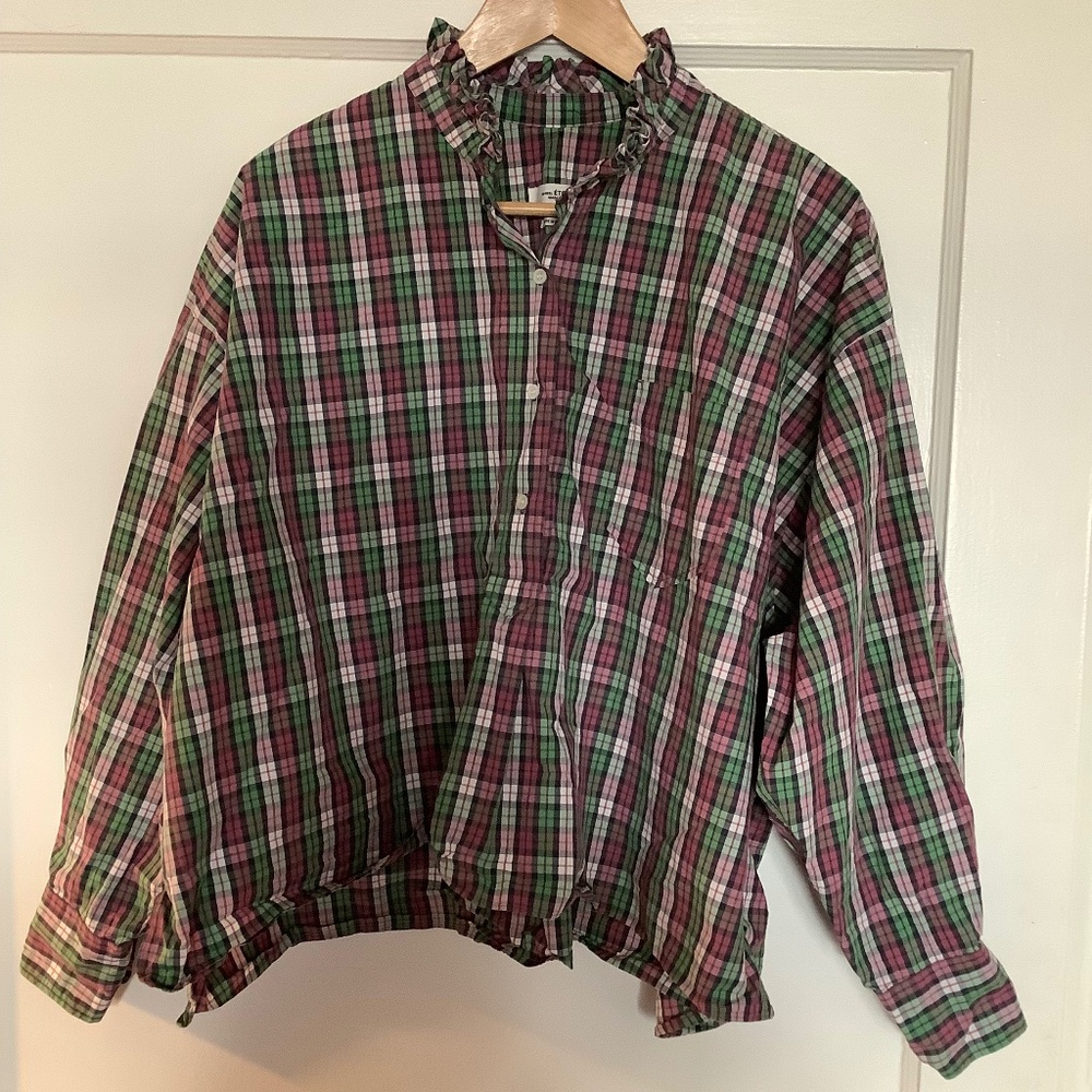 Plaid Isabel Marant blouse